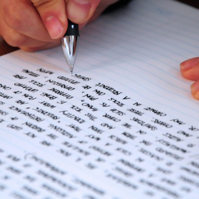 writing